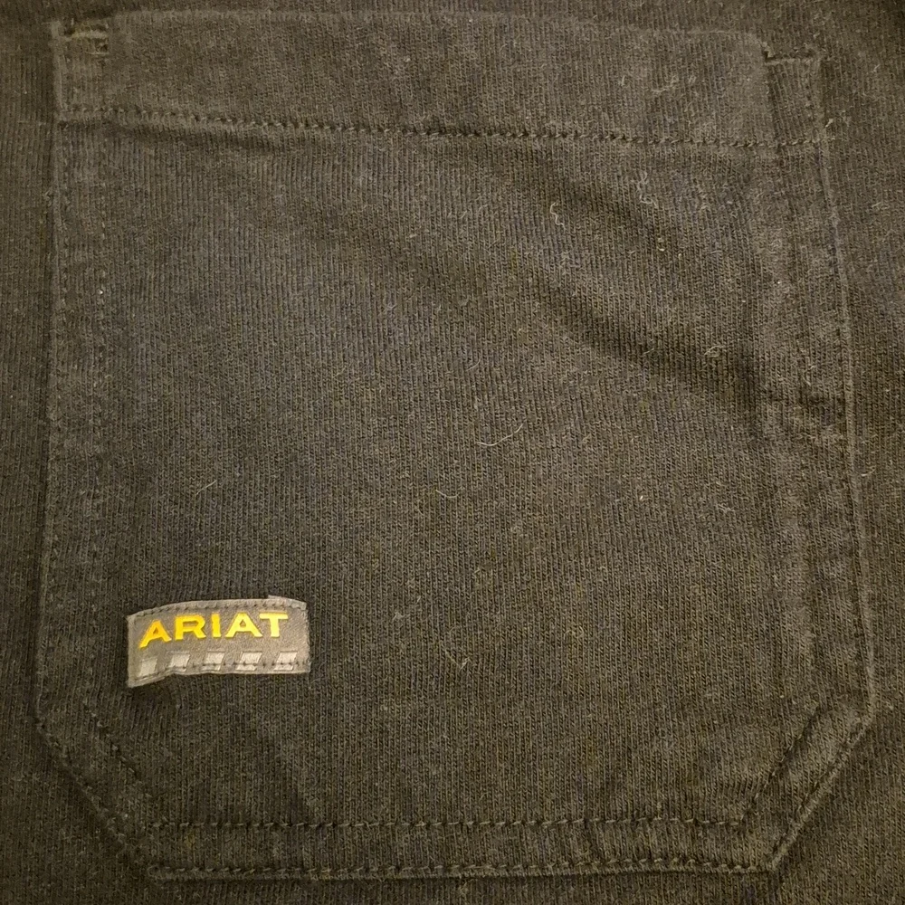 Ariat Rebar Blsck  Short Sleeve Tshirt 4XL (1261A) .VGC.